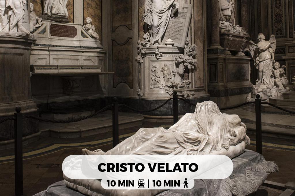 Metro Stazione-Duomo 500M -Appartamento Centrale Ed Elegante Неаполь Экстерьер фото