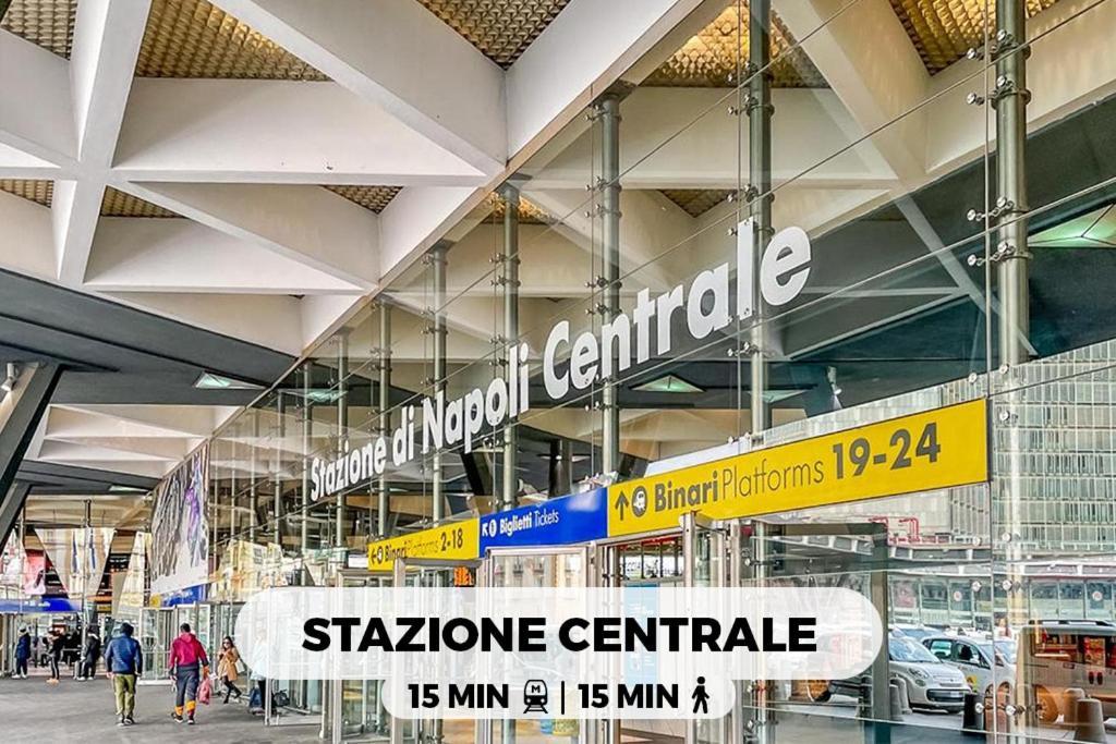 Metro Stazione-Duomo 500M -Appartamento Centrale Ed Elegante Неаполь Экстерьер фото